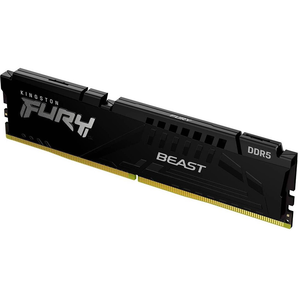 Модуль пам'яті KINGSTON DDR5 32GB 5600MHz Beast EXPO Black (KF556C40BB2-32) Призначення для настільного комп'ютера