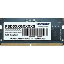 Модуль памяти PATRIOT SoDIMM DDR5 8GB 5600 MHz Signature Line (PSD58G560041S)