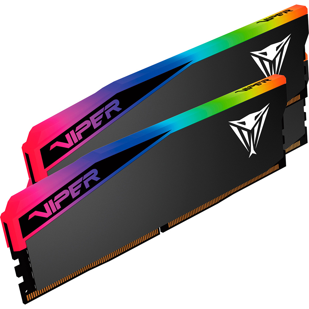 Набір PATRIOT 32GB DDR5 6400 MHz Viper Elite 5 Ultra RGB (VEUR532G6432K) Призначення для настільного комп'ютера