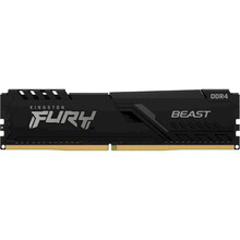 Набір KINGSTON DDR4 64Gb 3200MHz Fury Beast Black (KF432C16BB1K4/64)