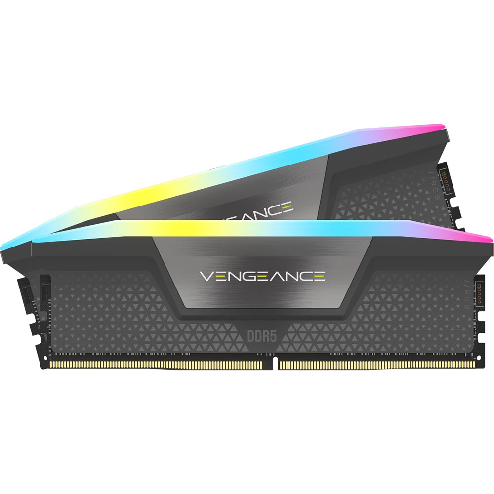 Набір CORSAIR Vengeance DDR5 32GB (2x16GB) 6400 MHz RGB Grey (CMH32GX5M2B6400Z32)