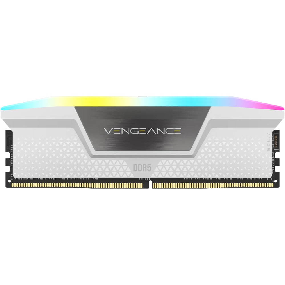 Набір CORSAIR Vengeance DDR5 32GB (2x16GB) 6400 MHz RGB White (CMH32GX5M2B6400Z32W) Тип DDR5
