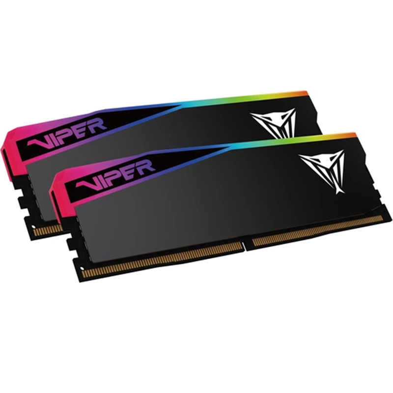 Набір PATRIOT DDR5 32GB (2x16GB) 6000 MHz Viper Elite 5 Ultra RGB (VEUR532G6028K) Об'єм 32 Гб