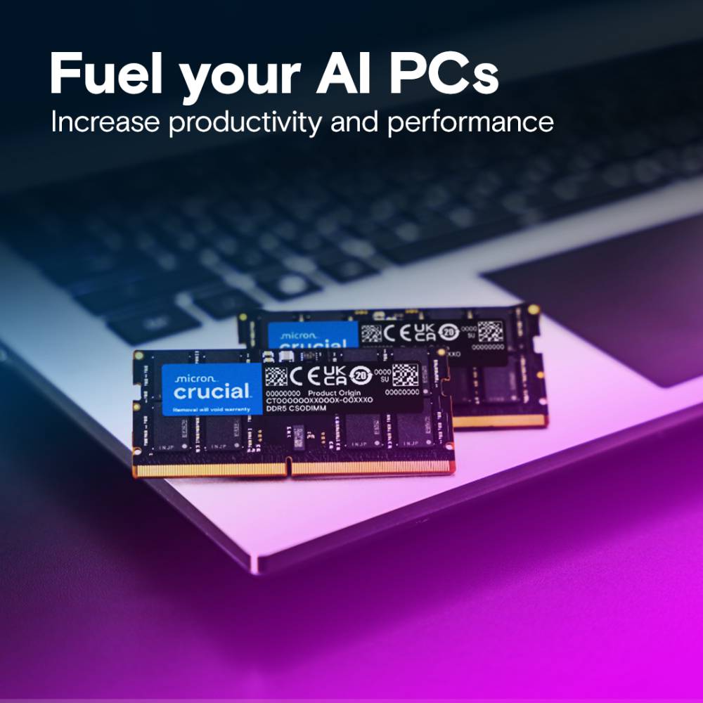 Модуль памяти CRUCIAL PRO 32GB DDR5-6400 (CT32G64C52CS5) ᐉ купить
