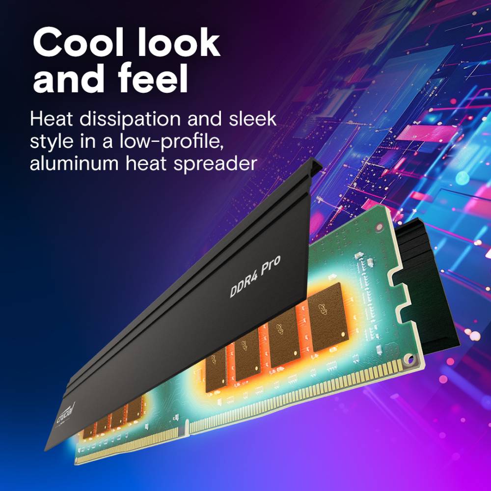 メモリー Crucial Pro DDR4-3200MHz 32GB Модуль пам'яті CRUCIAL PRO 32GB DDR4-3200 (CP32G4DFRA32A) ᐉ