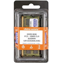 Модуль пам'яті GOODRAM DDR3 8Gb 1333Mhz БЛІСТЕР (GR1333S364L9/8G)