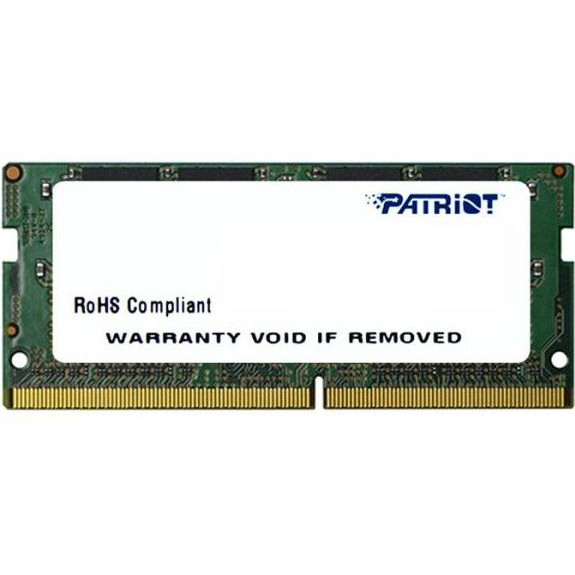 

Модуль памяти PATRIOT 4GB DDR4 2400 МГц PSD44G240082S, POPSD44G240082S