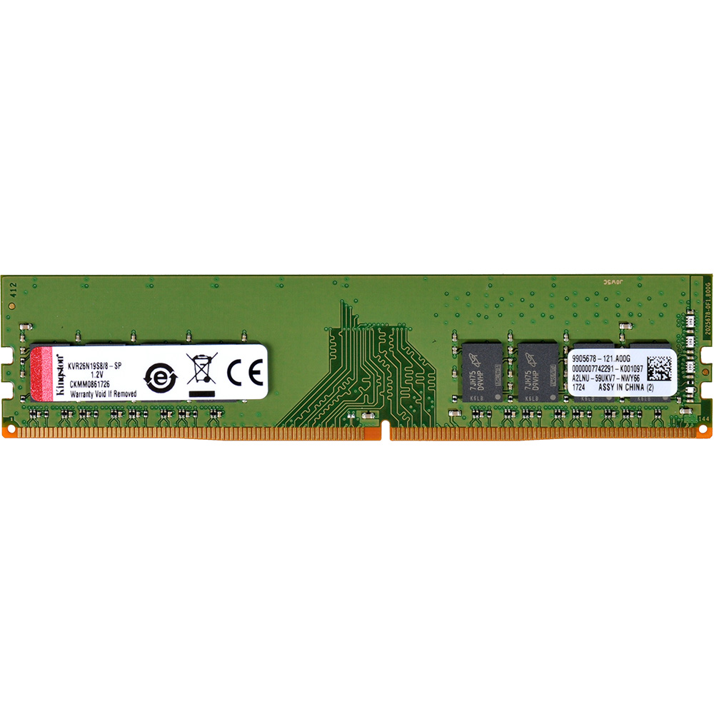 Модуль памяти KINGSTON DDR4 8Gb 2666MHz (KVR26N19S8/8)