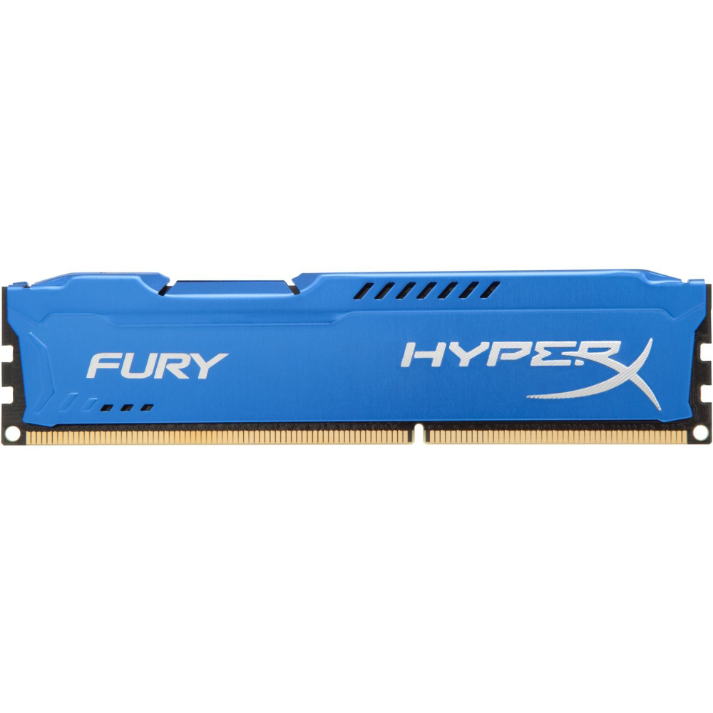 

Модуль памяти HyperX OC DDR3 4Gb 1600Mhz CL10 Fury Blue Retail (HX316C10F/4), HyperX OC DDR3 4Gb 1600Mhz CL10 Fury Blue Retail