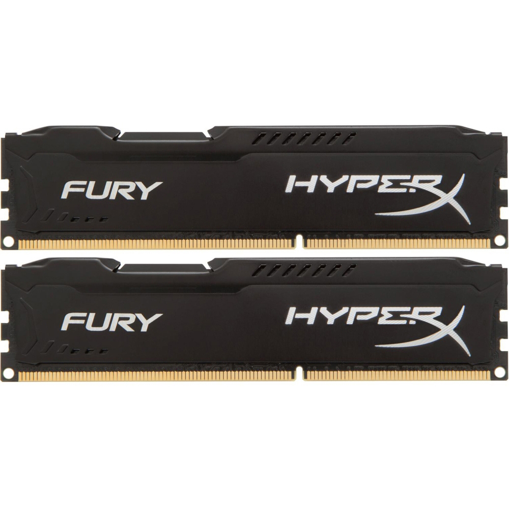 

Набор HyperX OC KIT DDR3 2x4Gb 1600Mhz CL10 Fury Black (HX316C10FBK2/8), HyperX OC KIT DDR3 2x4Gb 1600Mhz CL10 Fury Black