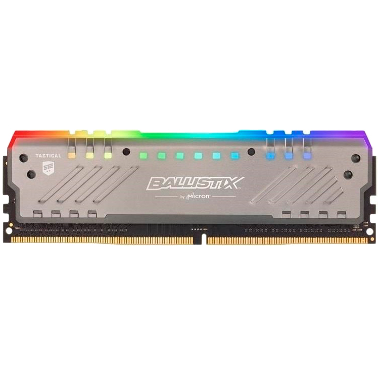 Модуль пам'яті MICRON Crucial Ballistix Tactical Tracer RGB DDR4 8GB 3000MHz (BLT8G4D30BET4K)