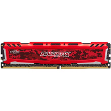 Модуль пам'яті MICRON Crucial Ballistix Sport DDR4 16GB 2400MHz Red (BLS16G4D240FSE)