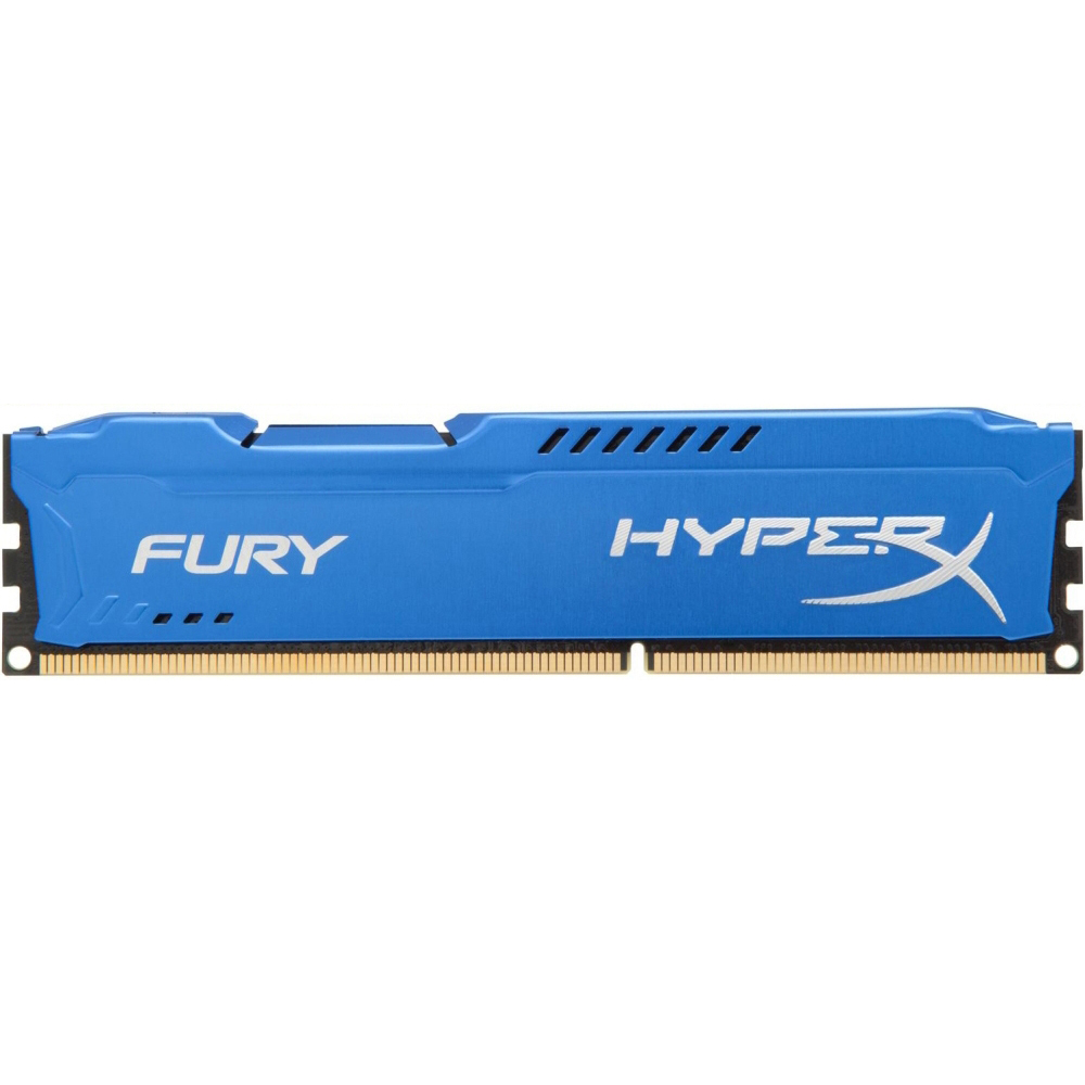 

Модуль памяти HyperX OC DDR3 8Gb 1600Mhz Fury Blue (HX316C10F/8), HyperX OC DDR3 8Gb 1600Mhz CL10 Fury Blue Retail
