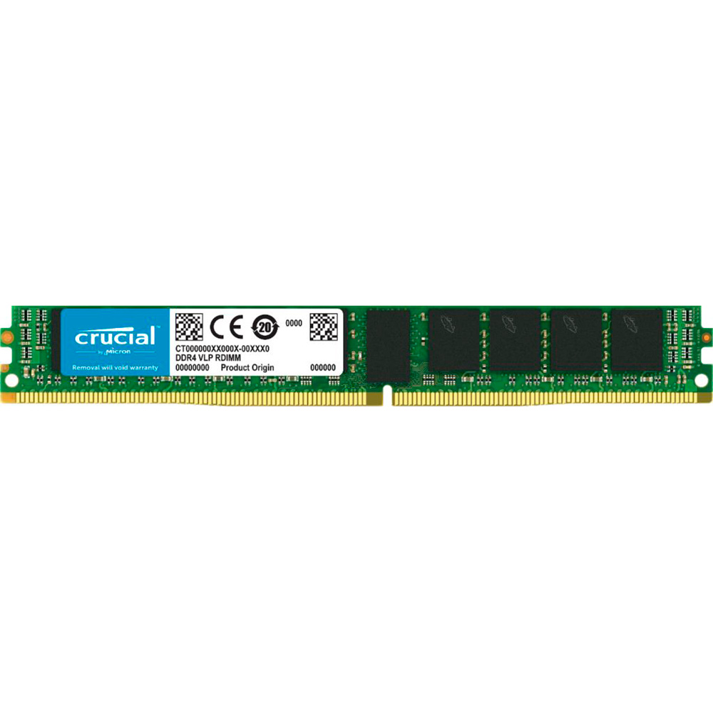 MICRON DDR4 2400 16GB CL17 ECC VLP , Dual Rank