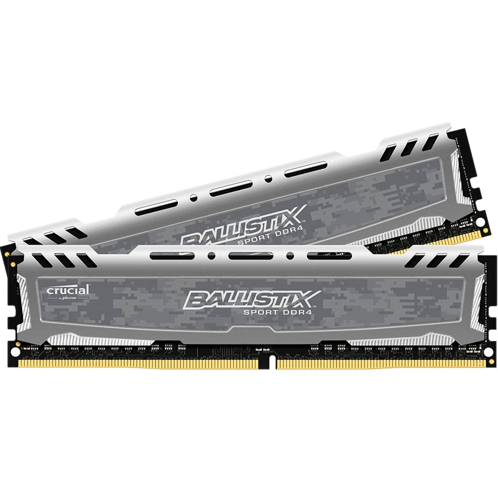 Модуль пам'яті MICRON Crucial Ballistix Sport DDR4 4GBx2 2400Mhz (BLS2K4G4D240FSB)