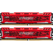 Модуль памяти MICRON Crucial Ballistix Sport DDR4 8GBx2 2400Mhz (BLS2K8G4D240FSEK)