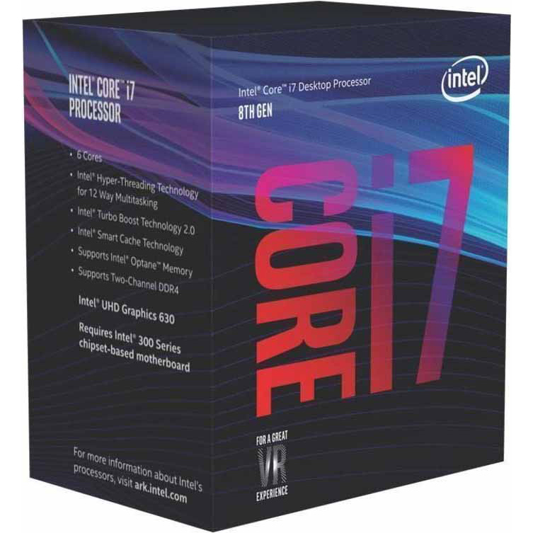 Процесор INTEL Core i7-8700 BOX (BX80684I78700)