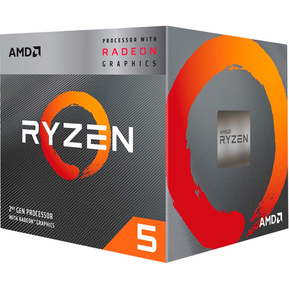 Процесор AMD Ryzen 5 3400G BOX (YD3400C5FHBOX)