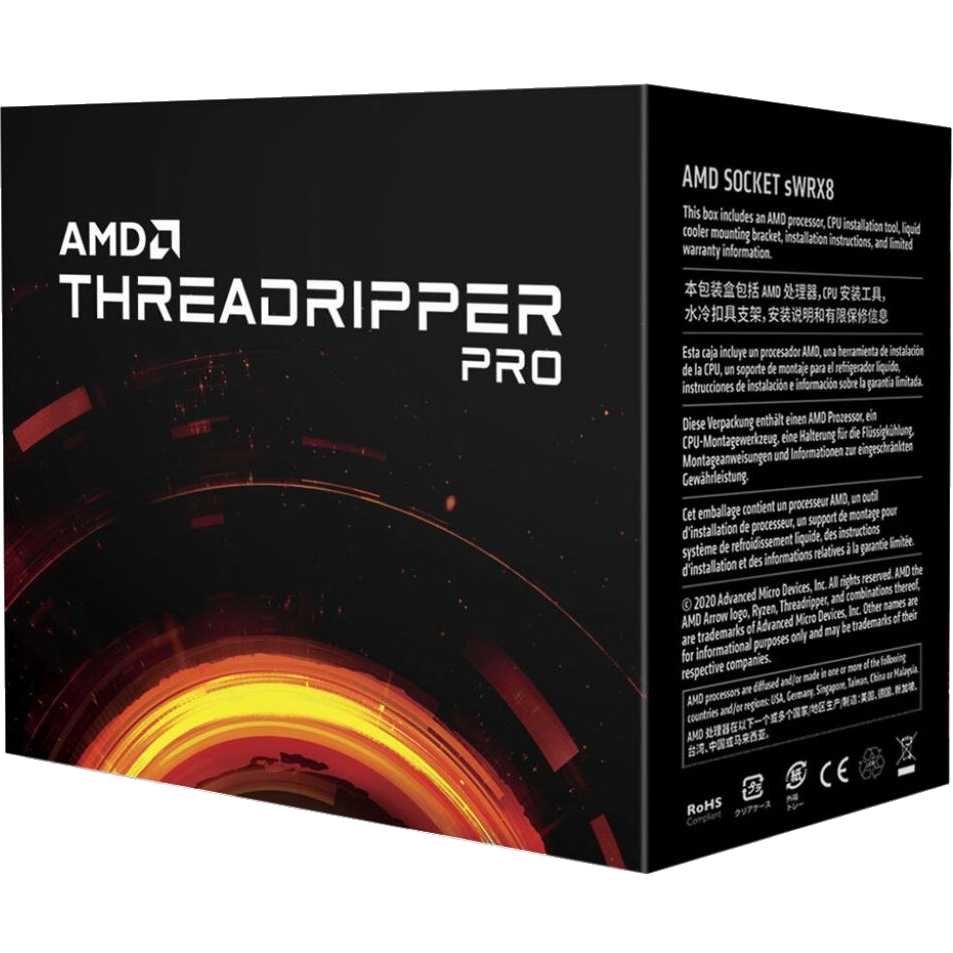

Процессор AMD Ryzen Threadripper PRO 3975WX Box (100-100000086WOF), Ryzen Threadripper PRO 3975WX, box