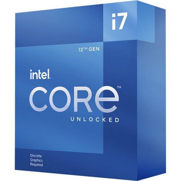 Процесор INTEL Core I7-12700KF Box (BX8071512700KF) Комплектація Box