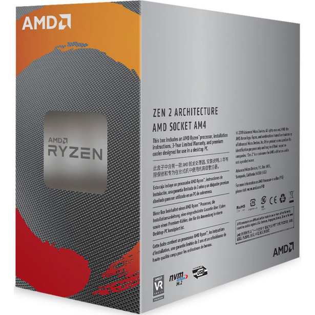 Процесор AMD Ryzen 5 3600 Box (100-100000031SBX) Комплектація Box