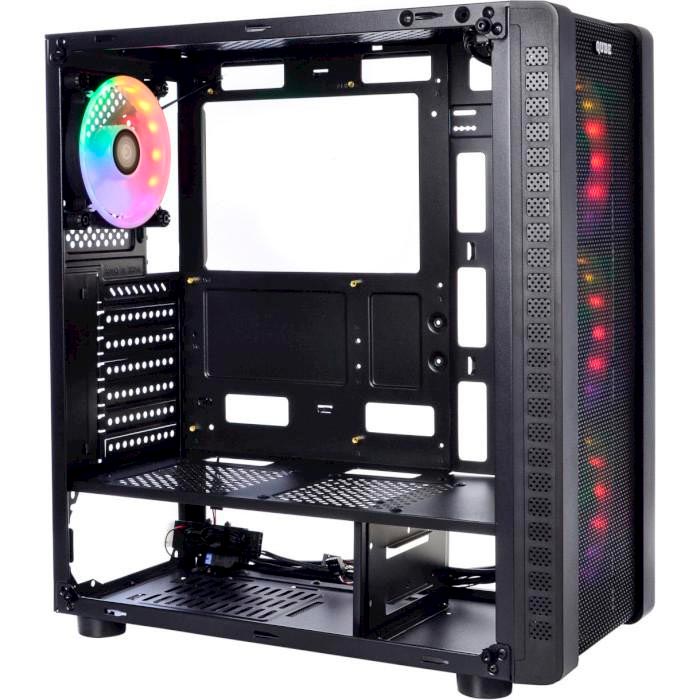 Корпус QUBE Storm Black (STORM_F5NU3) Призначення для настільного комп'ютера