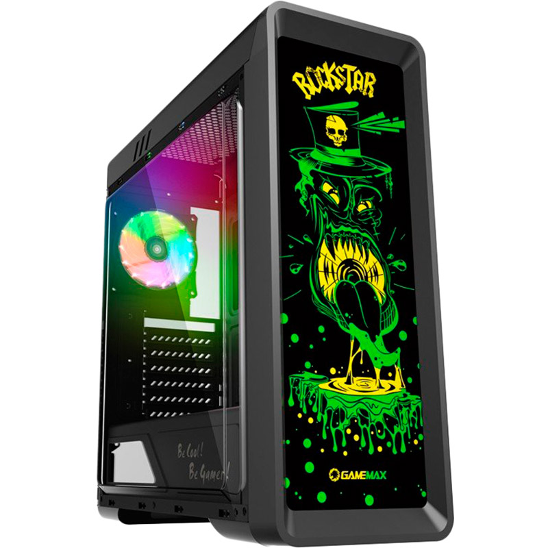 Корпус Miditower Gamemax REVOLT ATX без БП с окном — купить, цена и  характеристики, отзывы