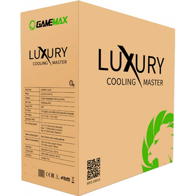 Изображение Корпус GAMEMAX LUXURY G501X