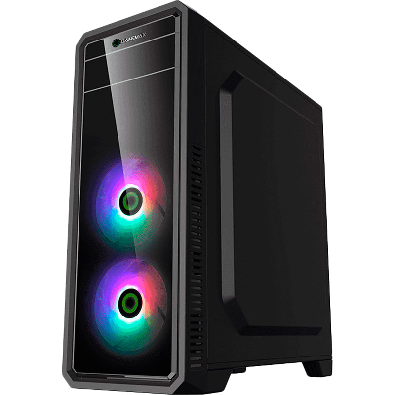 Корпус GAMEMAX G561-FRGB Black Тип Midi-Tower