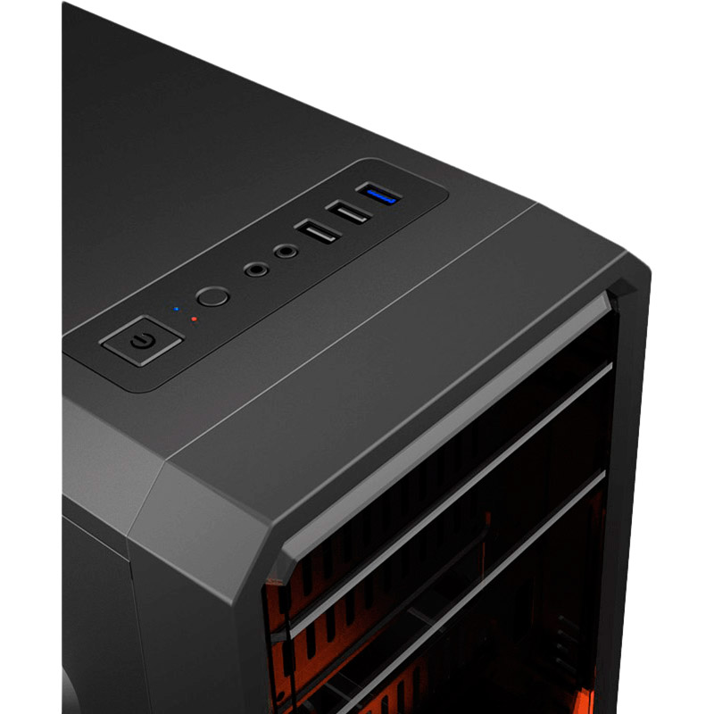 Корпус GAMEMAX G561-FRGB Black Размер материнской платы (макс.) ATX