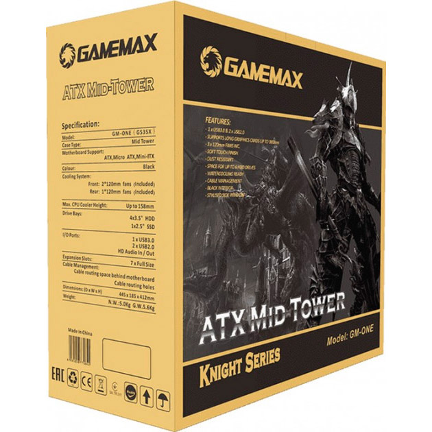 Заказать Корпус GAMEMAX GM-ONE FRGB