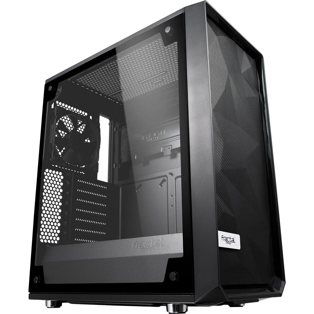 

Корпус Fractal Design Meshify C TG Black (FD-CA-MESH-C-BKO-TGL), Meshify C Blackout TG Light