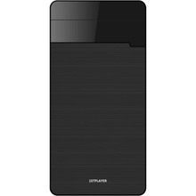 Корпус 1STPLAYER M4-450PLS Black 450W-12cm 2хUSB2.0, 1хUSB3.0