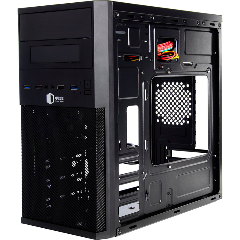 Корпус QUBE QB07M 400W Black (QB07M_MN4U3) Назначение для настольного компьютера