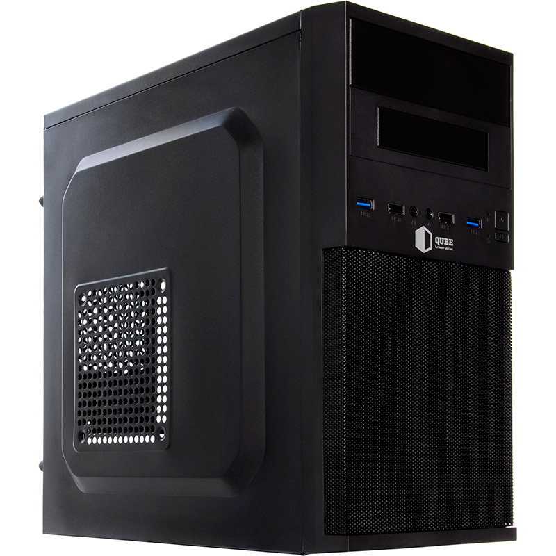 Внешний вид Корпус QUBE QB07M 400W Black (QB07M_MN4U3)