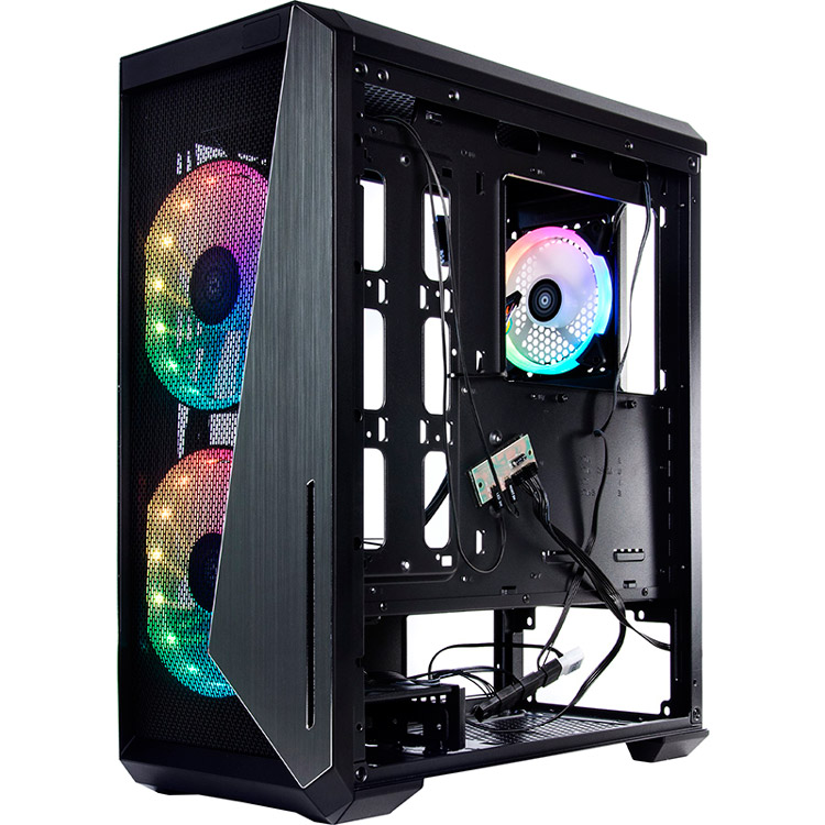 Корпус QUBE WIZARD Black (WIZARD_FMNU3) Розмір материнської плати (макс.) ATX