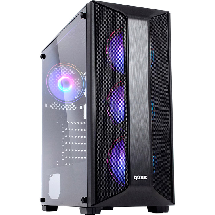 

Корпус QUBE Rhino Black (RHINO_FMNU3), без БП RHINO