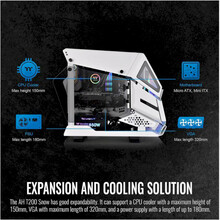 Корпус THERMALTAKE AH T200 Snow White mATX (CA-1R4-00S6WN-00)