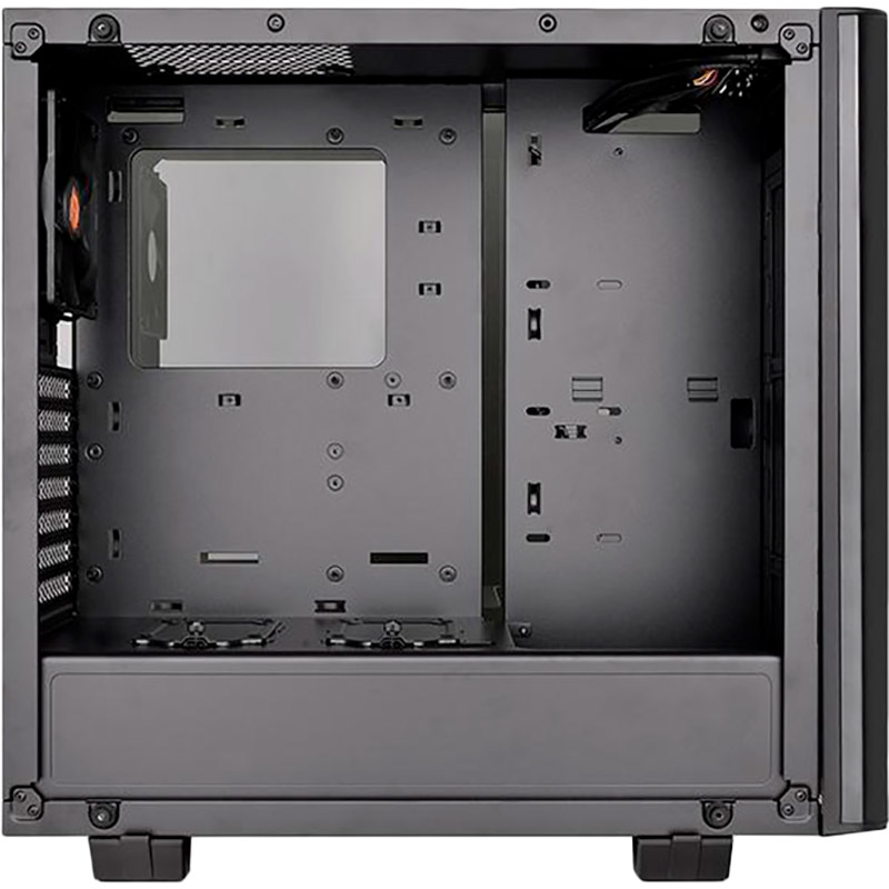 Корпус THERMALTAKE View 21 Tempered Glass Edition (CA-1I3-00M1WN-00) Максимальная длина видеокарты 410