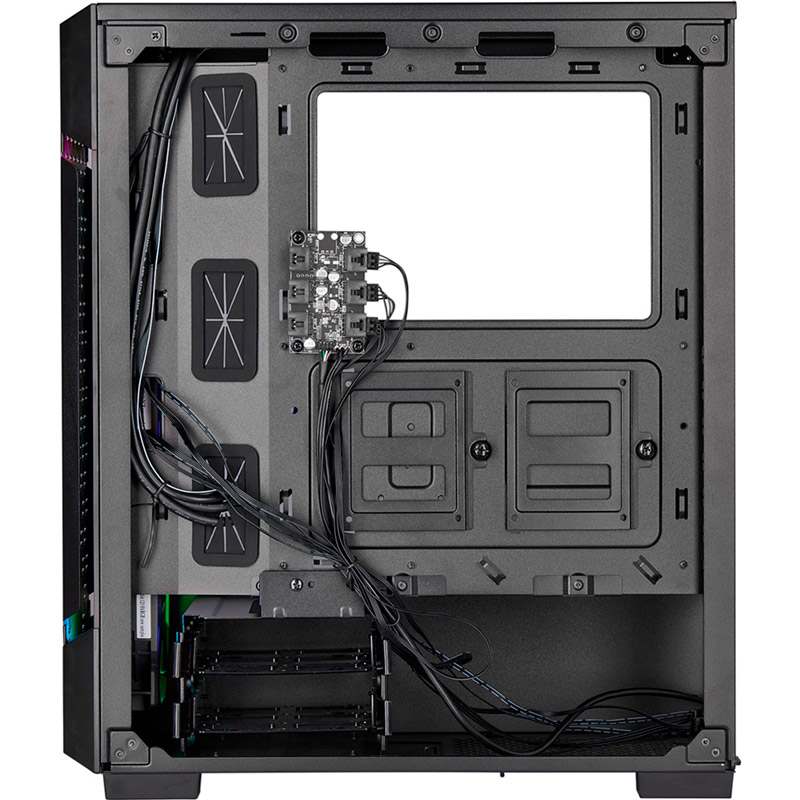 Корпус CORSAIR iCUE 220T RGB Airflow Black (CC-9011173-WW) Розмір материнської плати (макс.) ATX