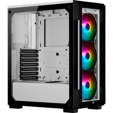 Корпус CORSAIR iCUE 220T RGB White (CC-9011191-WW)