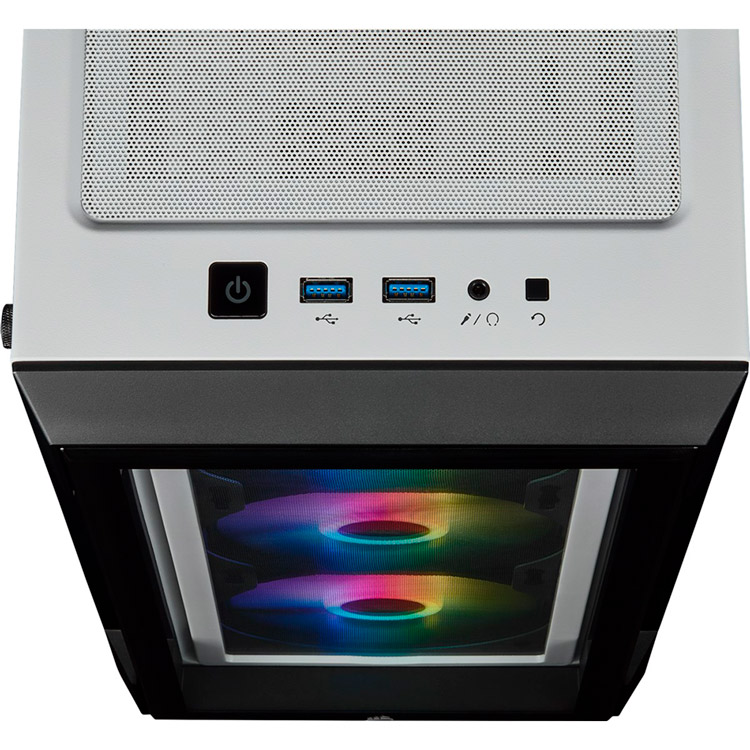 Покупка Корпус CORSAIR iCUE 220T RGB White (CC-9011191-WW)