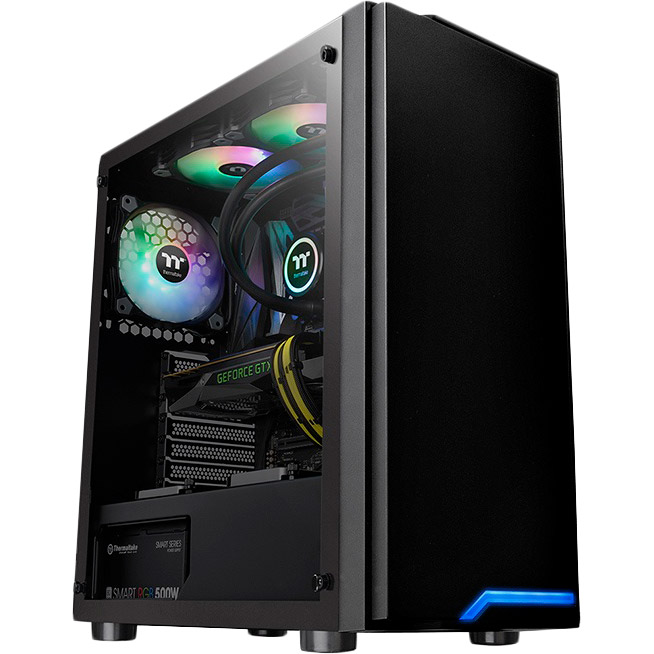 

Корпус THERMALTAKE H100 TG (CA-1L4-00M1WN-02), H100 TG