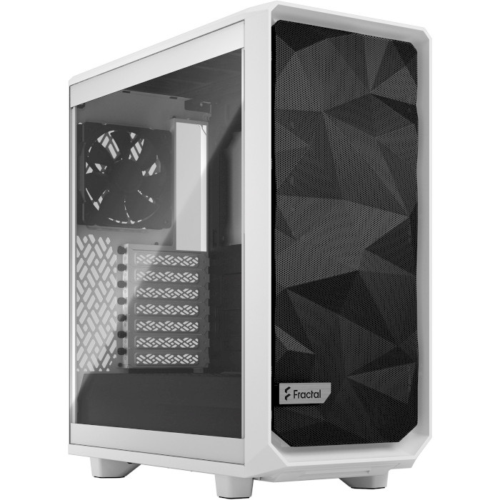 Корпус FRACTAL DESIGN Meshify 2 Compact White TG CT (FD-C-MES2C-05)