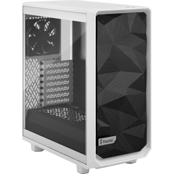 Корпус FRACTAL DESIGN Meshify 2 Compact White TG CT (FD-C-MES2C-05) Призначення для настільного комп'ютера