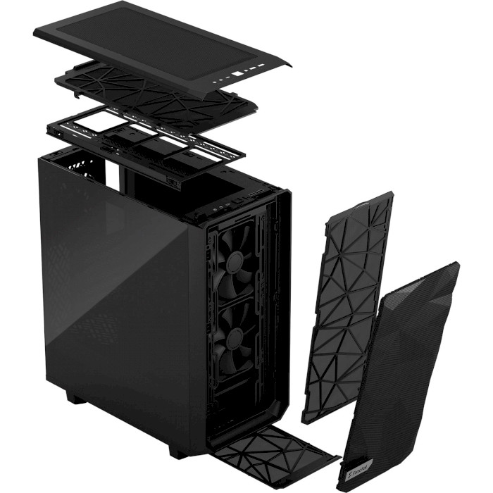 Замовити Корпус FRACTAL DESIGN Meshify 2 Compact Black TG DT (FD-C-MES2C-02)