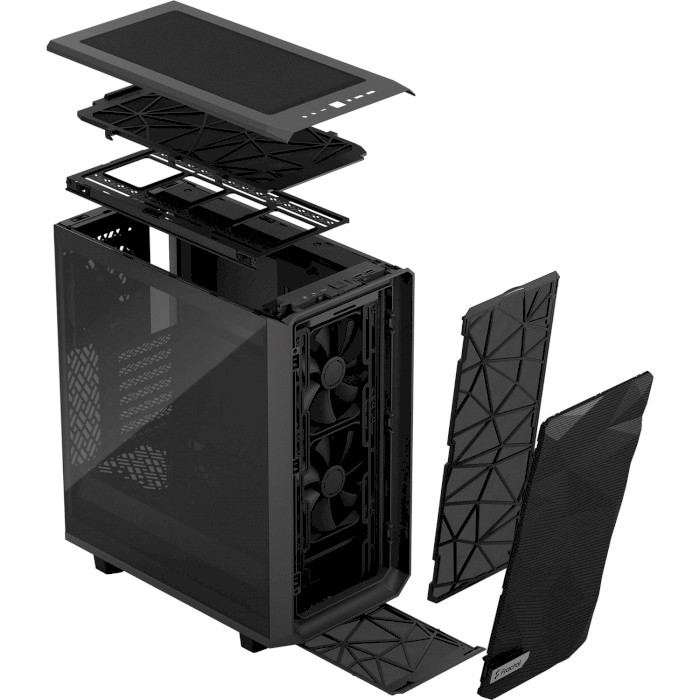 Покупка Корпус FRACTAL DESIGN Meshify 2 Compact Black TG LT (FD-C-MES2C-03)