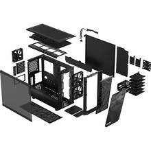 Корпус FRACTAL DESIGN Meshify 2 Light Tempered Glass Black (FD-C-MES2A-03)