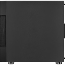 Корпус Aerocool Atomic Black Mini Tower ARGB Glass side panel (Atomic-G-BK-v1)