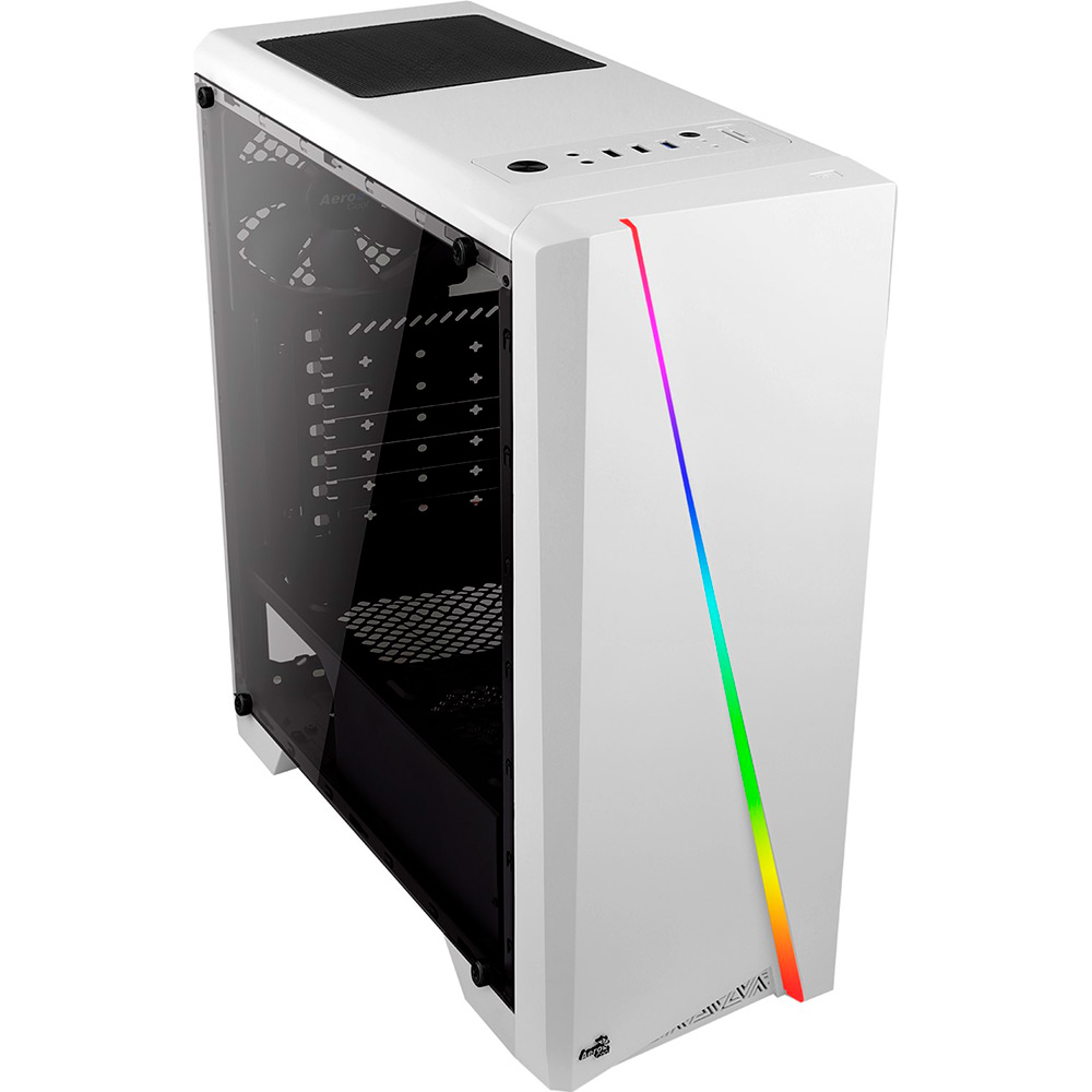 

Корпус Aerocool Cylon RGB White, Cylon White Mid Tower RGB